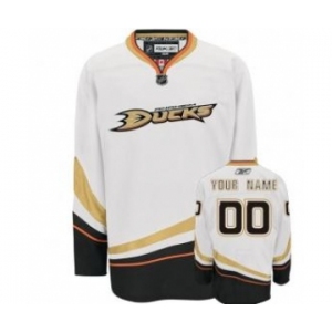 Anaheim Ducks Personalized White Jersey