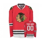 Chicago Blackhawks Personalized Red Jersey