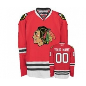 Chicago Blackhawks Personalized Red Jersey