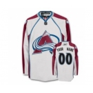 Colorado Avalanche Personalized White Jersey