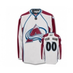 Colorado Avalanche Personalized White Jersey