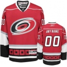 Customized Carolina Hurricanes Jersey Red Home Man Hockey