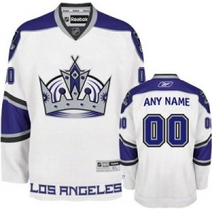 Customized Los Angeles Kings Jersey White Road Man Hockey