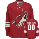 Customized Phoenix Coyotes Jersey Red Home Man Hockey