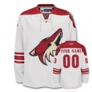 Customized Phoenix Coyotes Jersey White Away Man Hockey