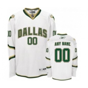 Dallas Stars Personalized White Jersey