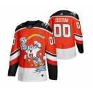 Men's Anaheim Ducks Custom Red 2020-21 Alternate Authentic Player Hockey Jersey