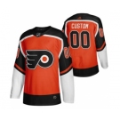 Men's Philadelphia Flyers Custom Orange 2020-21 Alternate Authentic Player Hockey Jersey