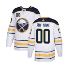 Men's Sabres Personalized White Road Hockey Jersey