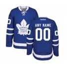 Men's Toronto Maple Leafs Reebok Royal Home Hockey Custom Jersey