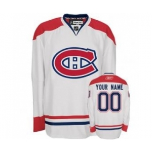 Montreal Canadiens Personalized White Jersey