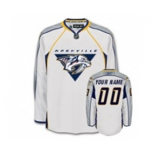 Nashville Predators Personalized White Jersey