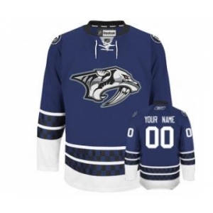 Nashville Predators Third Personalized Blue Jersey