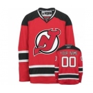 New Jerseys Devils Personalized Red Jersey