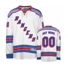 New York Rangers Personalized White Jersey