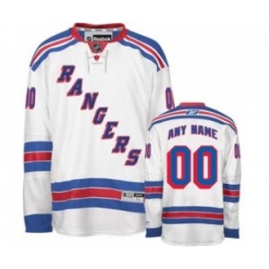 New York Rangers Personalized White Jersey