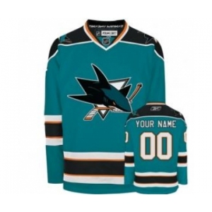 San Jose Sharks Personalized Blue Jersey