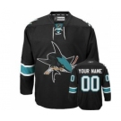 San Jose Sharks Third Personalized Black Jersey