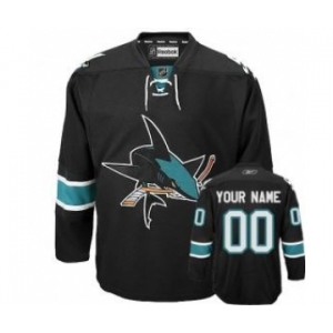 San Jose Sharks Third Personalized Black Jersey