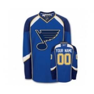 St. Louis Blues Personalized Blue Jersey