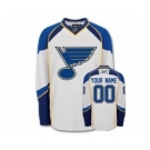 St. Louis Blues Personalized White Jersey