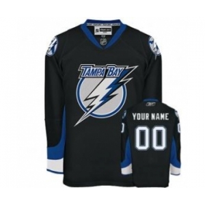Tampa Bay Lightning Personalized Black Jersey