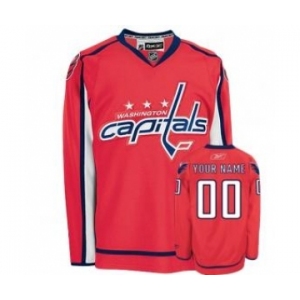 Washington Capitals Personalized Red Jersey