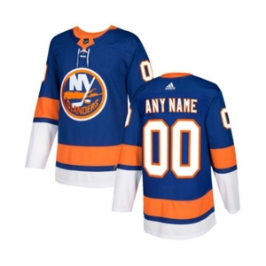 Youth Adidas New York Islanders Customized Authentic Royal Blue Home NHL Jersey