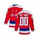 Youth Adidas Washington Capitals Customized Premier Red Alternate NHL Jersey