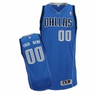 Customized Dallas Mavericks Jersey Revolution 30 Blue Road Basketball