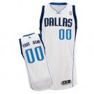 Customized Dallas Mavericks Jersey Revolution 30 White Home Basketball