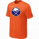 NHL Buffalo Sabres big & tall logo T-shirt orange