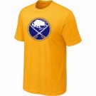 NHL Buffalo Sabres big & tall logo T-shirt yellow