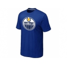 NHL Edmonton Oilers Big & Tall Logo Blue T-Shirt