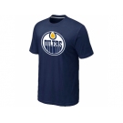 NHL Edmonton Oilers Big & Tall Logo D.Blue T-Shirt