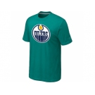 NHL Edmonton Oilers Big & Tall Logo Green T-Shirt