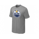 NHL Edmonton Oilers Big & Tall Logo L.Grey T-Shirt