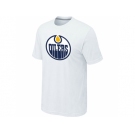 NHL Edmonton Oilers Big & Tall Logo White T-Shirt