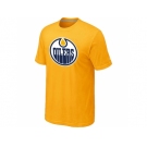 NHL Edmonton Oilers Big & Tall Logo Yellow T-Shirt