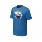 NHL Edmonton Oilers Big & Tall Logo light Blue T-Shirt