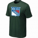 NHL New York Rangers big & tall logo T-shirt dk green