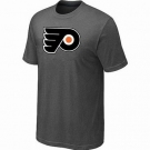 NHL Philadelphia Flyers big & tall logo T-shirt dk grey