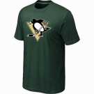 NHL Pittsburgh Penguins big & tall logo T-shirt dk green