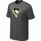 NHL Pittsburgh Penguins big & tall logo T-shirt dk grey