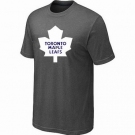 NHL Toronto Maple Leafs big & tall logo T-shirt dk grey