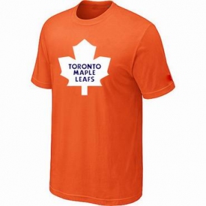 NHL Toronto Maple Leafs big & tall logo T-shirt orange