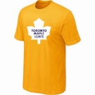 NHL Toronto Maple Leafs big & tall logo T-shirt yellow