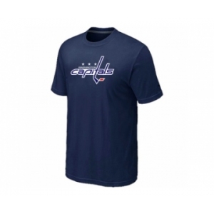 NHL Washington Capitals Big & Tall Logo D.Blue T-Shirt