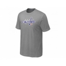 NHL Washington Capitals Big & Tall Logo L.Grey T-Shirt