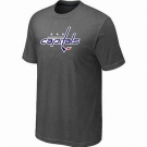 NHL Washington Capitals big & tall logo T-shirt dk grey